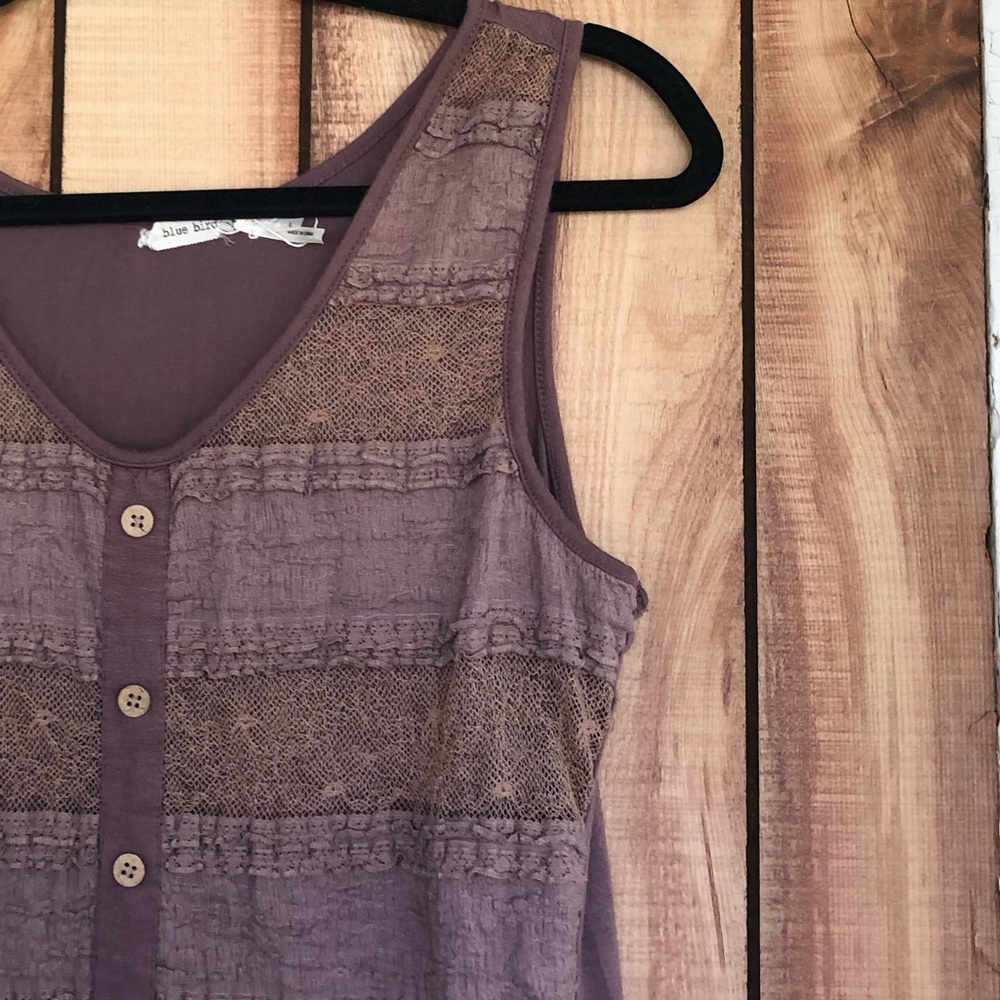 Blue Bird Tank Top